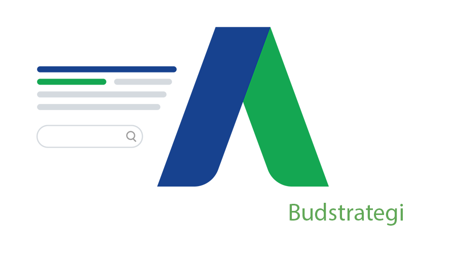 Google Ads budstrategi