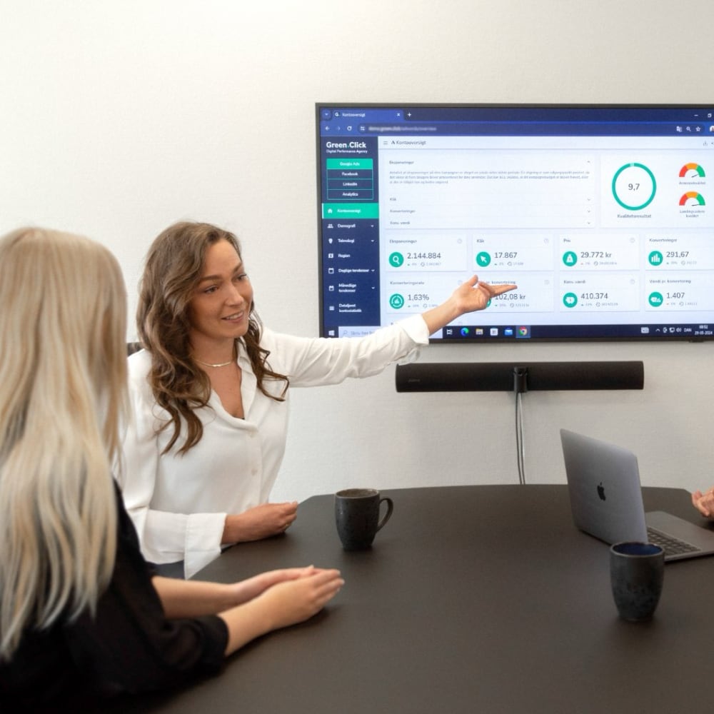 Mille og Eva greenclick